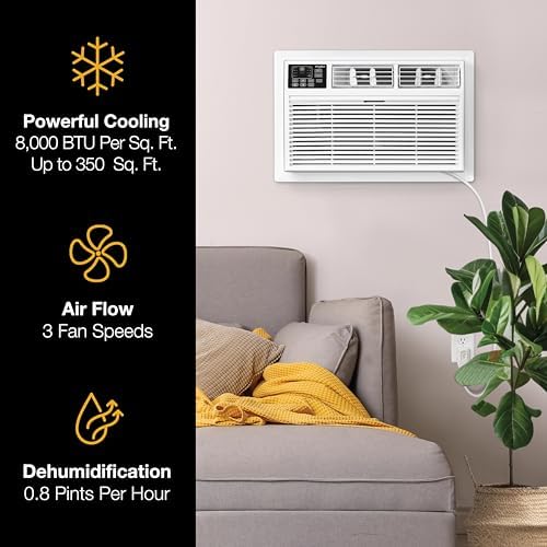 Whirlpool 8000 BTU Wall Air Conditioner