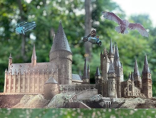 Conquest Journals Hogwarts Castle Window Cling Set 1