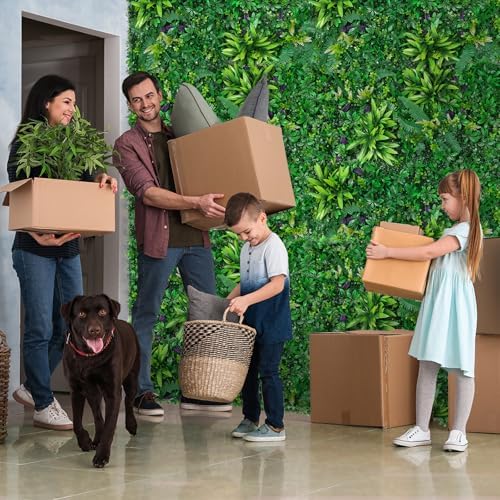 Artificial Boxwood Panels 20x20 12pcs UV Protection Privacy Fence Indoor Wedding Backdrop