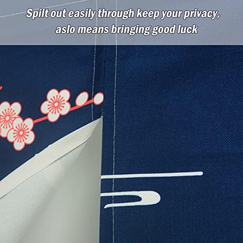 LIGICKY Noren Door Curtain Ukiyoe The Great Wave Art Design