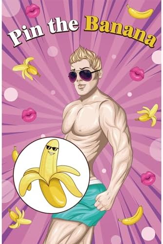 Hxezoc Bachelorette Party Games Poster with 72 Stickers