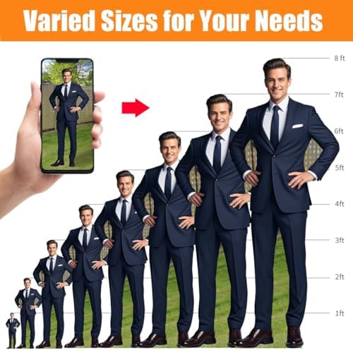 Custom Life-Size Cardboard Cutout for Events