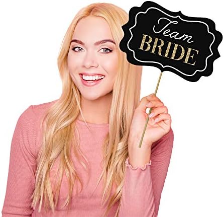 Fully Assembled Wedding Photo Booth Props Set of 40 1