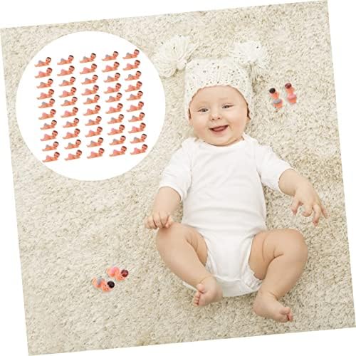 50Pcs Mini Plastic Dolls for Shower Decorations 1