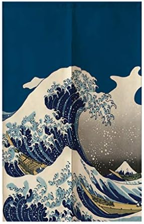 TJ Global Japanese Noren Door Curtain - 335 x 59 1