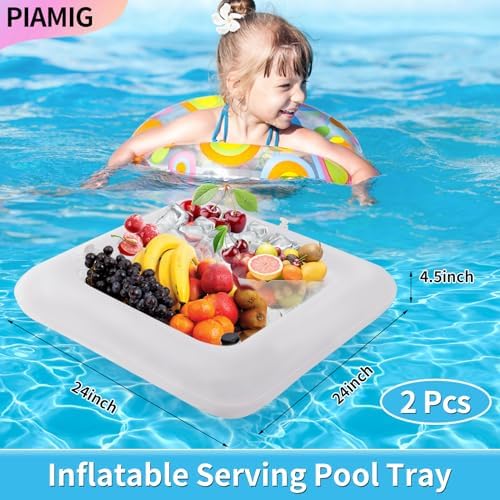 PIAMIG Inflatable Serving Bar 24x24 White 2 PCS