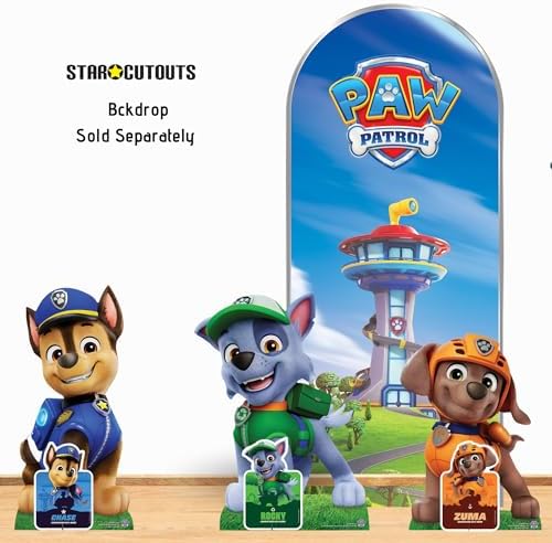 Star Cutouts SC4599 Paw Patrol Multi-Pack Cardboard Cutouts