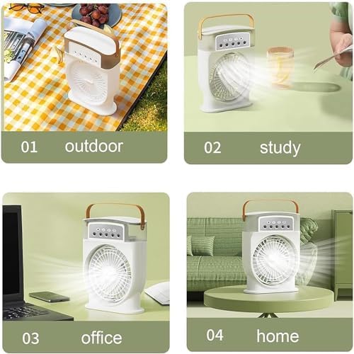 XLATD Polarlux Portable Cooling Fan with 3 Wind Speeds