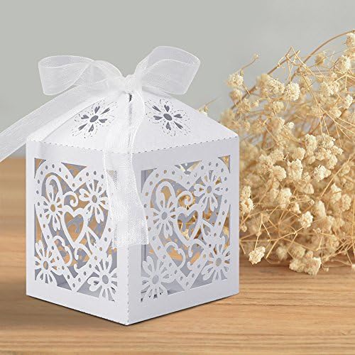 Lucky Monet Love Heart Candy Box Wedding Favor