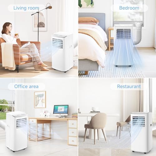 Line Blaster 8500 BTU Portable Air Conditioner with Fan and Dehumidifier