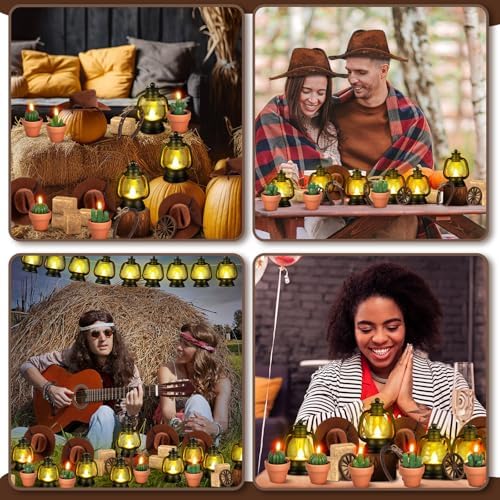 Ferraycle 128 Pcs Western Party Decor Set