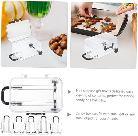 VILLFUL Mini Suitcase Party Favor Boxes