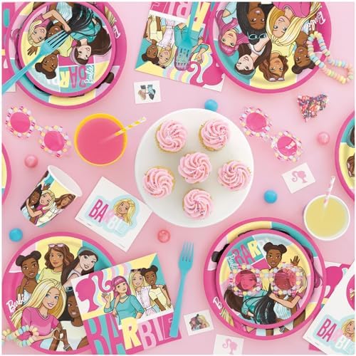 Barbie and Friends Pink Birthday Party Set 1