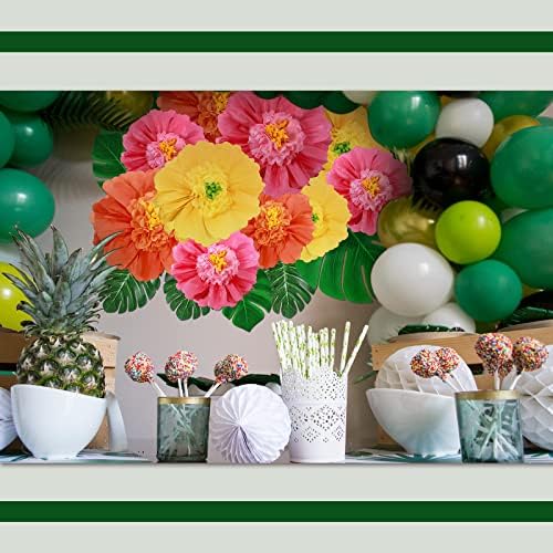 80 Pack Tropical Party Decorations Supplies Set
