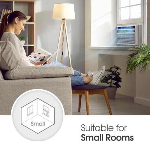 LG 5000 BTU Window Air Conditioner for 150 Sq Ft Room