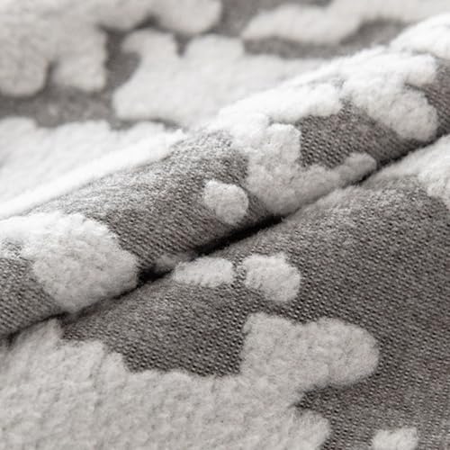 CAMZ Flannel Headboard Covers for Queen and King Size Beds