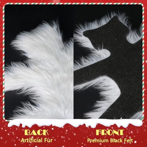 Fried Cat Christmas Rug with Always-On Lights