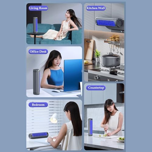 Coolizi Cooling Ace Tower Fan with 3 Speeds Gray