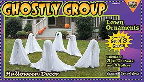Forum Novelties Ghostly Group Decorations 3-Piece