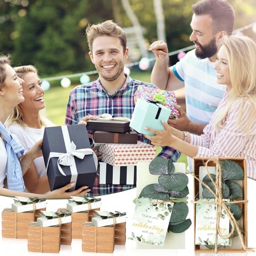50 Piece Eucalyptus Scented Soap Wedding Favor Set 1