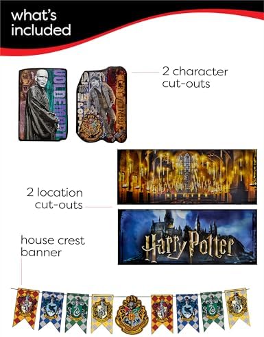 Rubies Harry Potter Trunk Or Treat Decor Set