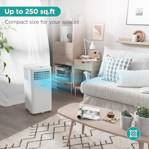 Hisense 6000 BTU Portable AC Dehumidifier Fan