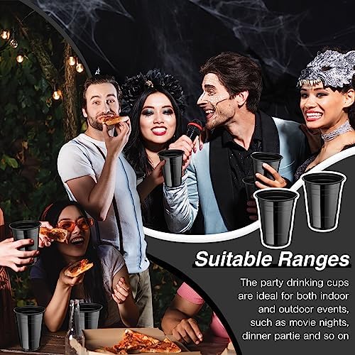 Lounsweer 100 Pack 16 oz Plastic Cups for Parties 1