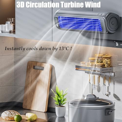Coolizi Cooling Ace Tower Fan with 3 Speeds Gray