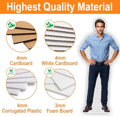 Custom Life-Size Cardboard Cutout for Events