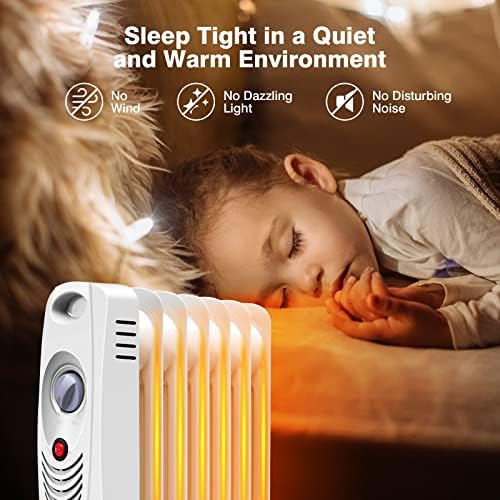 ORALNER Oil Filled Radiator Heater 700W Portable