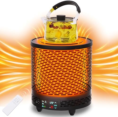 VPU 360 Degree Electric Space Heater with Voice Control