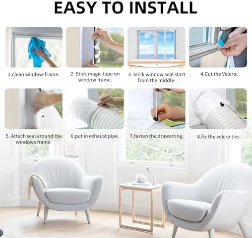 Travelbac Universal Window Seal for Portable AC and Dryer 1