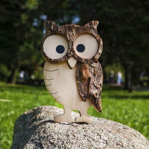 Wooden Owl Figurines Home Decor Add a Natural Touch