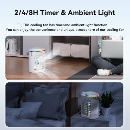 Portable Air Conditioner with 4 in 1 Functionality and Remote Control