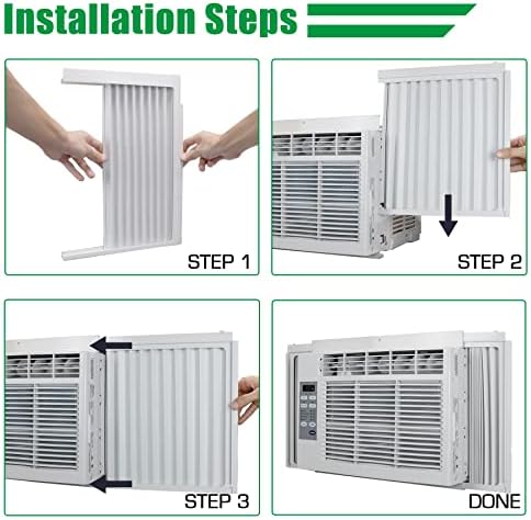 Forestchill Window AC Side Panel with Frame Kit 1