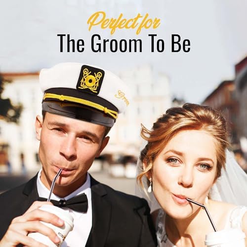 Bachelor Party Captains Hat - Groom to Be Nautical Hat