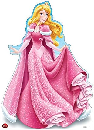 Disney Holiday Aurora Cardboard Cutout Standup