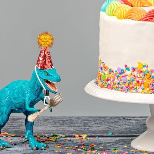 BOXOB 10pcs Mini Party Hats for Toy Animals