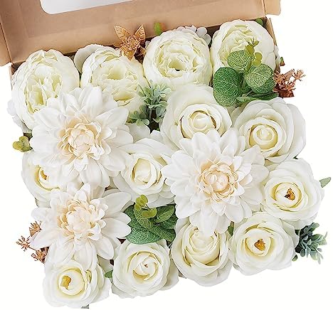 AGIRL Artificial Flowers Set for DIY Decor
