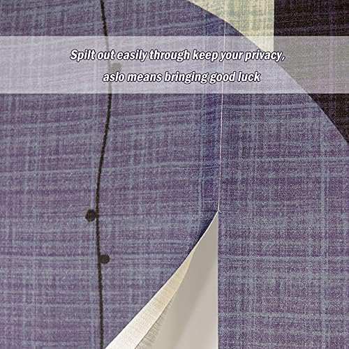LIGICKY Japanese Noren Door Curtain with Circle Pattern