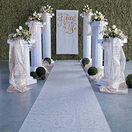 Fun Express 6 Tall Marble-Look Fluted Pillars 2 Pack 1