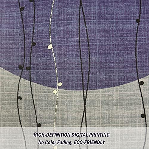 LIGICKY Japanese Noren Door Curtain with Circle Pattern