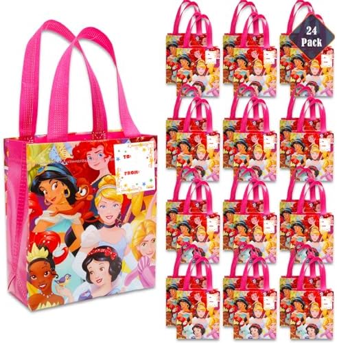 Disney Princess Party Favor Bag Set 24 Pack
