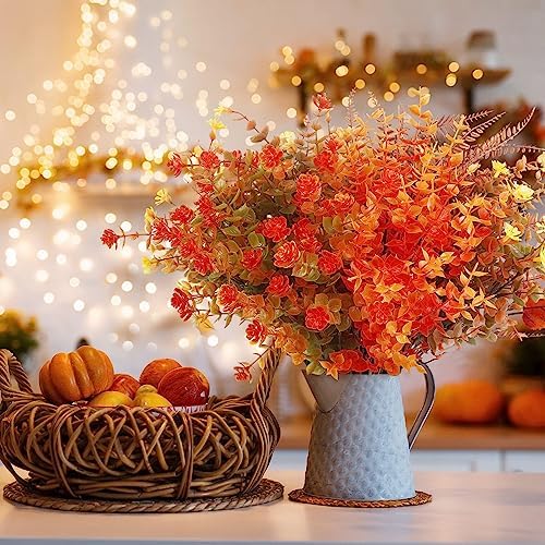 Ouddy Decor 24 Bundle Artificial Fall Flowers Set 1