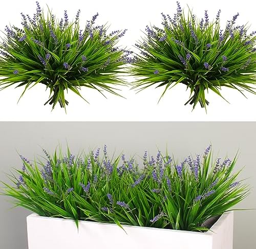 Alyptus Artificial Flowers 24 Bundle Purple Outdoor Decor 1