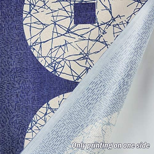 LIGICKY Japanese Style Noren Door Curtain Six Coins Pattern 335x59in